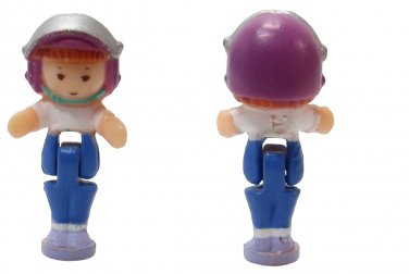 1994 Polly Pocket Vintage Dolls Scooter Fun - Midge Bluebird Toys (50143)
