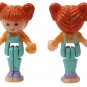 Polly Pocket Doll 1995 Vintage Ice Cream Fun / Stand - Tiny Tina Bluebird Toys (50372)