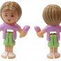 Polly Pocket Doll 1995 Vintage Ice Cream Fun / Stand - Lulu Bluebird Toys (50336)