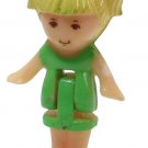 1989 Vintage Polly Pocket Doll Figure Bonus Doll - Tiny Tina Bluebird Toys (50684)