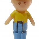 Polly Pocket Doll Undated Vintage Wee Willie's Stunt Plane  Willie Bluebird Toys (50645)