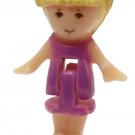 1989 Vintage Polly Pocket Doll Trinket Box - Tiny Tina Bluebird Toys (50807)