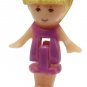 1989 Vintage Polly Pocket Doll Trinket Box - Tiny Tina Bluebird Toys (50807)
