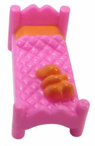 Polly Pocket Vintage 1995  Pop-up Party House Clubhouse - Bed (53236)