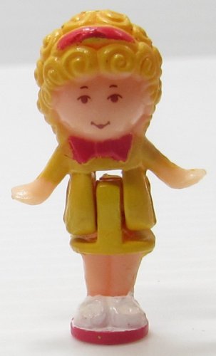 Polly Pocket Pink Variation 1989 Dressing Up Time with Polly Ring - Polly (53460)