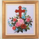 Ribbon Embroidery Wall Art //home decor//Love with you