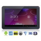 9" 5-Point Touch Screen Android 4.0 8GB Tablet PC with Wifi 3G TF&SD Camera