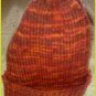 Handmade knitted girls hat