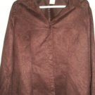 SAG HARBOR LARGE BURGUNDY TOP BLOUSE