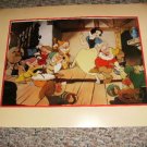 Disney Store, SNOW WHITE & THE 7 DWARFS, Exclusive Commemorative Lithograph 1994