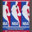 39 NBA HOOPS BASKETBALL CARDS 1990 SERIES II UNOPENED PACKS