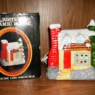 LIGHTED CERAMIC HOUSE