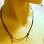 AUTHENTIC PANDORA learther necklace Solid 925 Silver