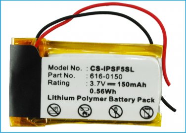 150mAh Battery For iPOD shuffle 5th, Ipod shuffle 5th generation