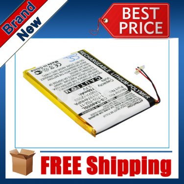 750mAh Battery For Sony NWZ-A801, NW-A805, NW-A805B, NW-A805P, NW-A805W