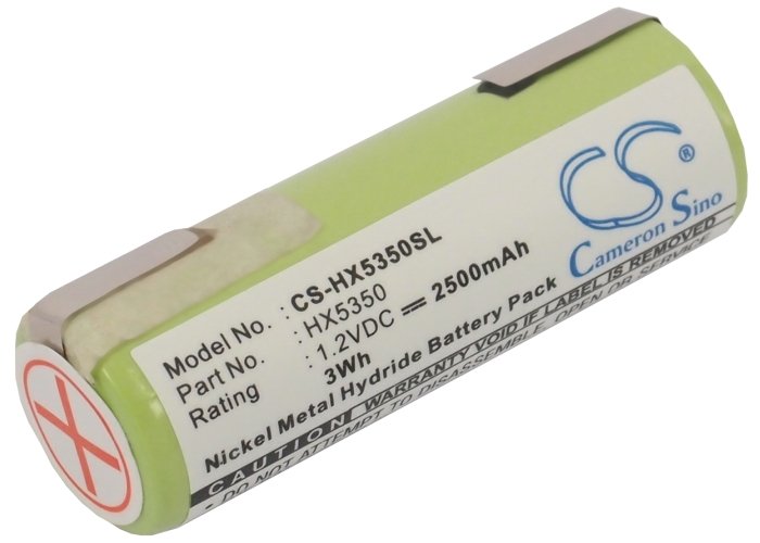 2500mAh Battery For Braun 6012, 6015, 6510, 6512, 6515, 6518, 6520, 6522, 6525