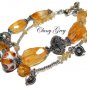 Citrine Bracelet with Two Strands