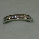 Sterling Silver 9 Stone Genuine Briolite Journey Ring Available Sze 5 6 7 8 9 10