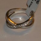 16 Stone Genuine Briolite Journey Ring Sizes 5 6 7 8 9