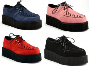 "Creeper" - Men's Suede Platform Shoes