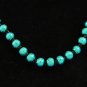 134: Blue Beaded Necklace