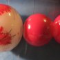 Marbleized Reds & Red Bracelet