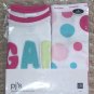 NWT Baby Gap Girls LOGO Pajamas PJ's 4 4T pastel dots