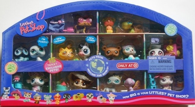 Littlest Pet Shop AROUND the WORLD Target Exclusive Little PetShop New