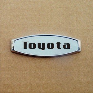 JP101-CHROME 3D CAR EMBLEM JAPAN Toyota CITY EMBLEM BADGE