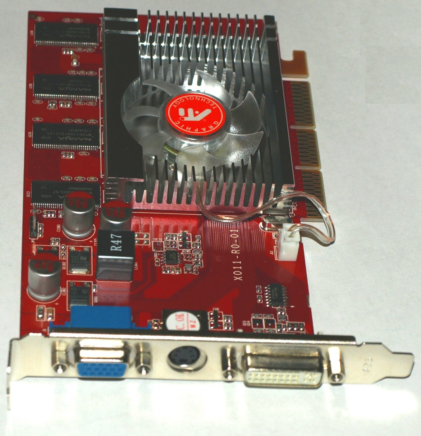 Ati Radeon 9800pro Agp 33100278 81 256mb 33100278 81 No Pci Express Power Connectors