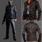RESIDENT EVIL 6 LEON KENNEDY BLACK SLIM-FIT LEATHER JACKET A-GRADE QUALITY