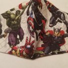 Homemade Face MASK- Cloth Reusable Reversible Washable Sugar Skull Red