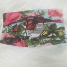 Homemade Face MASK- Fabric Cloth  Reusable Reversible Washable Bright Butterfly