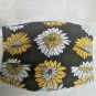 Homemade Face MASK- Fabric Cloth  Reusable Reversible Washable Daisies