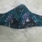 Homemade Face MASK- Fabric Cloth  Reusable Reversible Washable Black Panther