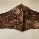 Homemade Face MASK-   Reusable Reversible shape w/pocket filter Men