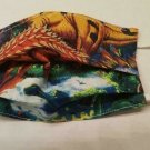 Homemade Face MASK- Fabric Cloth  Reusable Reversible Washable Child mask