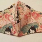 Homemade Face MASK- Fabric Cloth Reusable Reversible Washable Mulan child mask