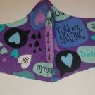 Homemade Face MASK- Fabric Cloth  Reusable Reversible Washable kids mask