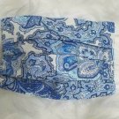 Homemade Face MASK- Fabric Cloth  Reusable Reversible Washable Blue and white