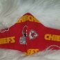 Homemade Face MASK- Fabric Cloth  Reusable Reversible Washable KC Chiefs