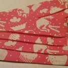 Homemade Face MASK- Fabric Cloth  Reusable Reversible Washable Pink Cupcakes