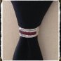 MENS NECK TIE RING CLASP CHARM TACK PIN SUIT EURO BOSS RUBY SWAROVSKI CHATON
