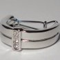 MENS NECK TIE RING CLASP CHARM TACK PIN SUIT EURO BOSS WEDDING GROOM SADDLE SEAT