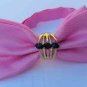 New neck tie ring 18k gold links Mikayla Tie Bling clip tack saddle seat boss