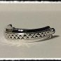 Tie ring bling tribute rhodium tone quality clasp pin tack euro new suit wedding