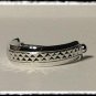 Tie ring bling tribute rhodium tone quality clasp pin tack euro new suit wedding