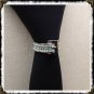 MENS NECK TIE RING BLING CHARM PENDANT CLIP TACK PERIDOT AUGUST BIRTHSTONE NEW