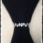 Mens neck tie ring pin cuff links Aftermath Tie Bling clip tack saddle seat reed