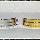 Tie ring bling Halo 18K tone high quality clasp pin tack euro new suit wedding